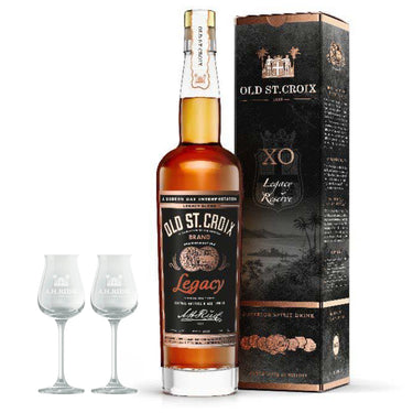 Old St. Croix Legacy Reserve XO (2025) + 2 Gratis Smageglas - Gourmet-Butikken
